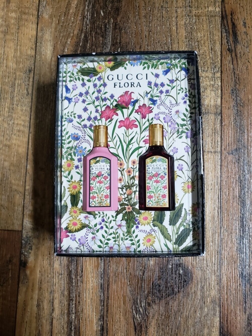 Gucci Flora Miniature Fragrance Set Gorgeous Gardenia/Orchid Magnolia